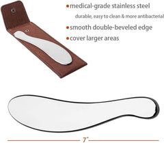 YM & Dancer E58 Gua Sha Tools, Stainless Steel Scraping Massage Tool, IASTM Tools, Myofascial Scraping Tools To Physical Therapy, Scar Tissue and Soft Tissue