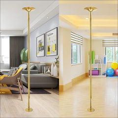 YM & Dancer E84 Pole Dancing Pole for Home - 45mm Spinning Dance Pole with Extension, Portable Dance Pole, Great for Bedroom, Pole Dance Studio & Pole Fitness
