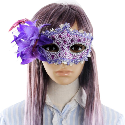 YM & Dancer P70 Party mask Venetian of Realistic Silicone Masquerade Half face Mask
