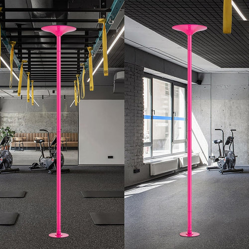 YM & Dancer E84 Pole Dancing Pole for Home - 45mm Spinning Dance Pole with Extension, Portable Dance Pole, Great for Bedroom, Pole Dance Studio & Pole Fitness