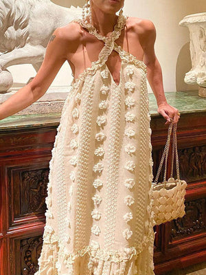 Halter Floral Dresses