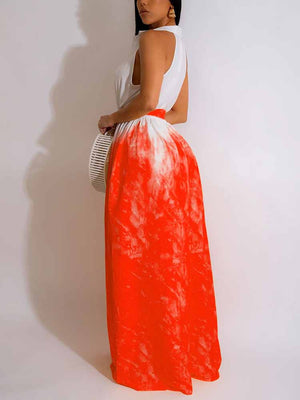 Sleeveless Ombre Jumpsuits