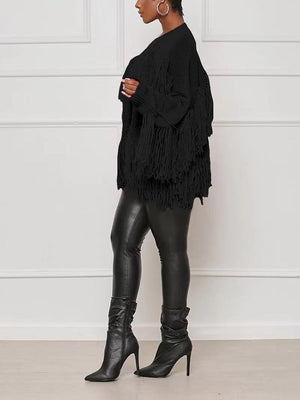 Fringe Knit Cardigans