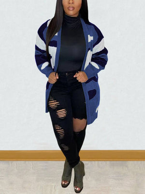 Camouflage Print Cardigans