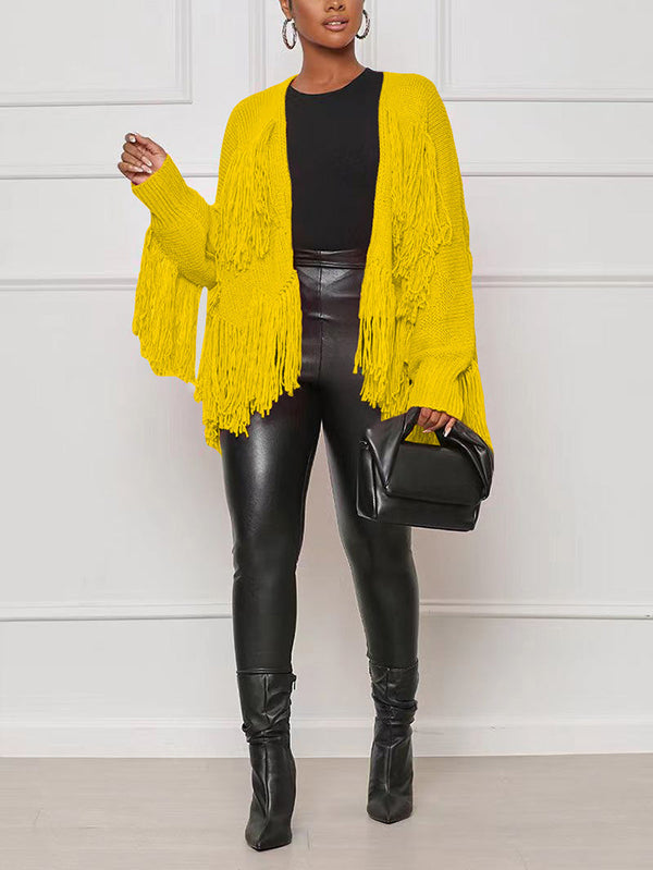 Fringe Knit Cardigans