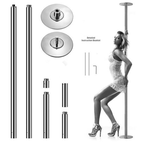 SereneLife Professional Upgrade Spinning Dance Pole - Portable