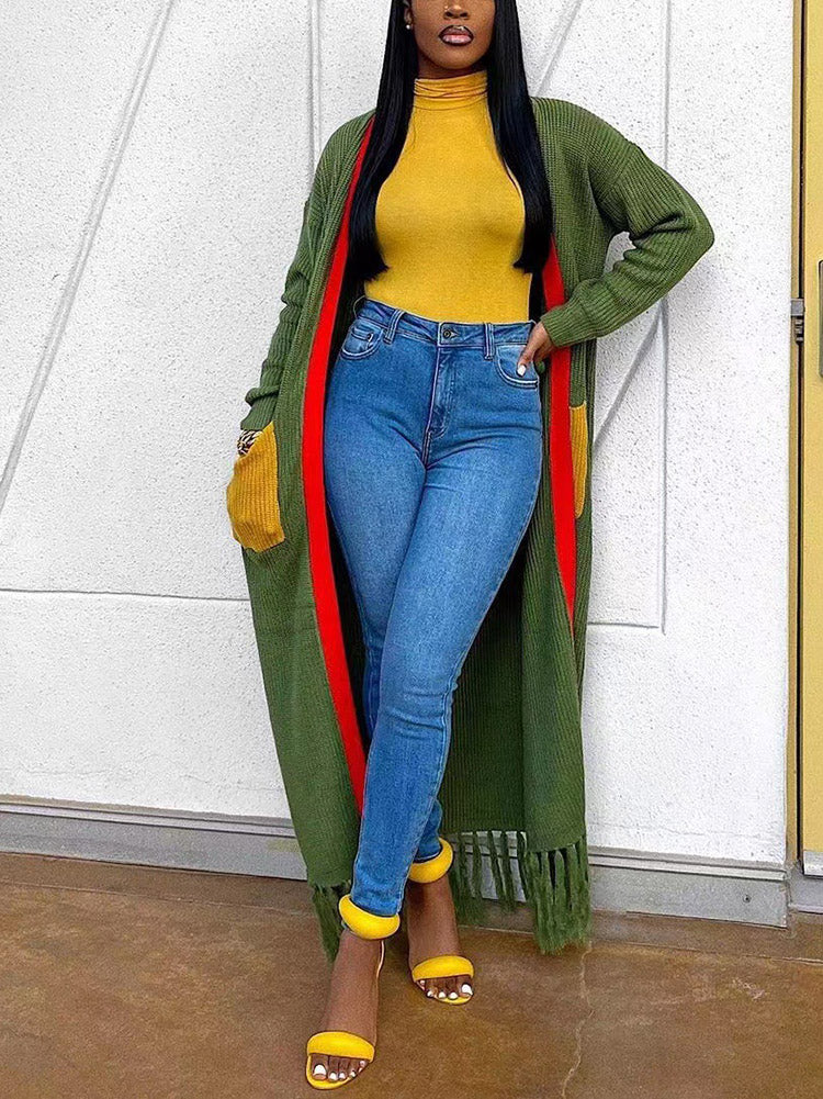 Knitted Tassel Cardigans