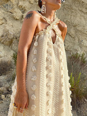 Halter Floral Dresses