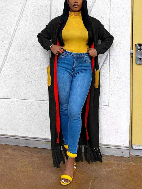 Knitted Tassel Cardigans