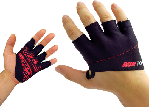YM & Dancer G123 Workout Gloves Weight Lifting Grips with Silicon Padding by RUNTOP - Exercise Gloves Perfect for Women Men Cross Fitness Training WODS Weightlifting Bodybuilding Powerlifting Gym Fitness