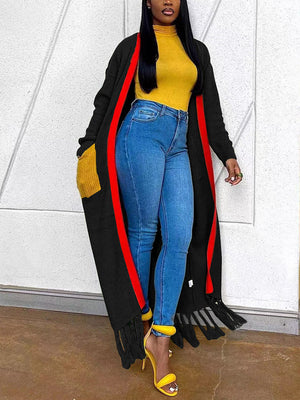 Knitted Tassel Cardigans