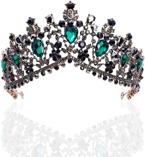 YM & Dancer P78 Sparkly Crown Baroque Queen Crown Wedding Crowns and Tiaras Brides Crown Party Hair Accessories (6)