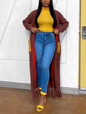 Knitted Tassel Cardigans