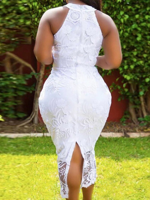 Lace Sleeveless Party Dresses