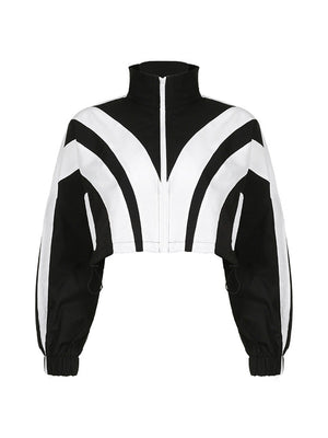 Sporty Striped Track Set