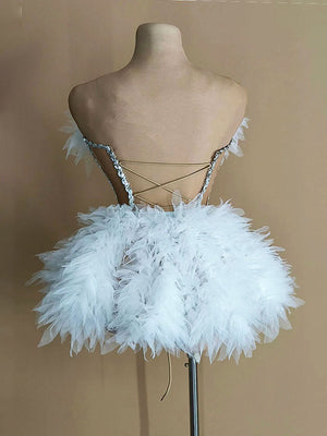 Gorgeous Rhinestone Tulle Party Dresses