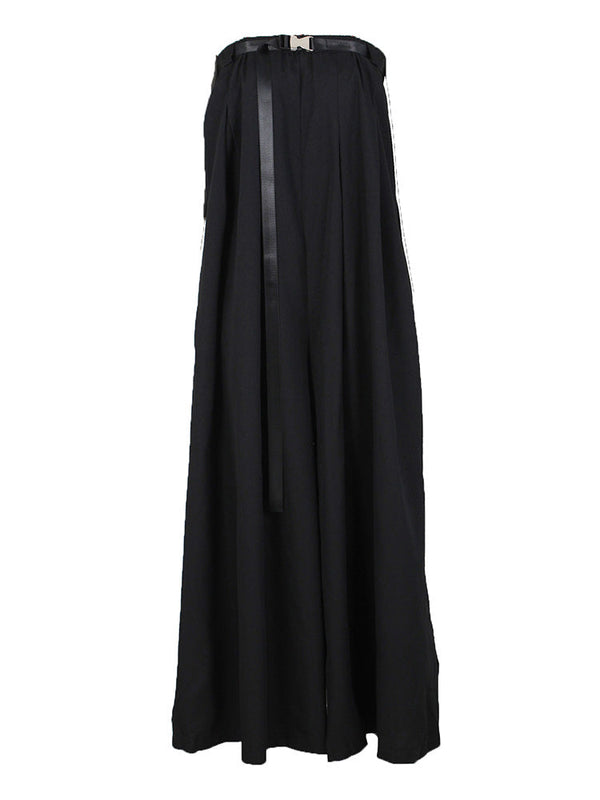 Strapless Loose Jumpsuits With Belt