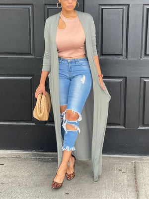 Side Pocket Casaul Cardigans