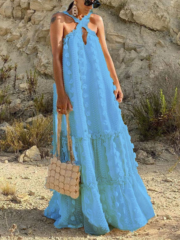 Halter Floral Dresses