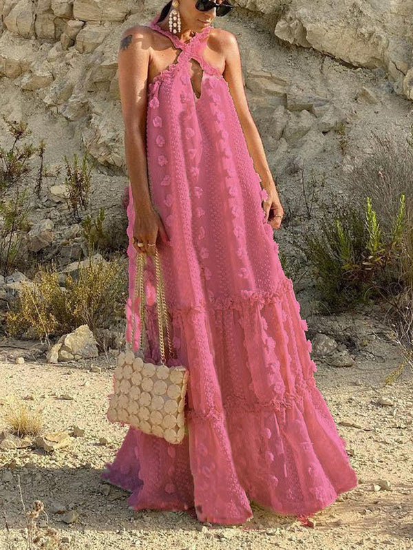 Halter Floral Dresses