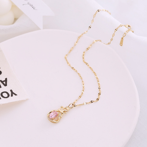 Gemstone Fashion Minimalist Necklaces