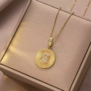 Zircon Fashion Pendant Necklace