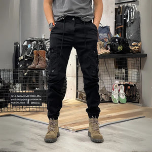 Pockets Slim Cargo Pants