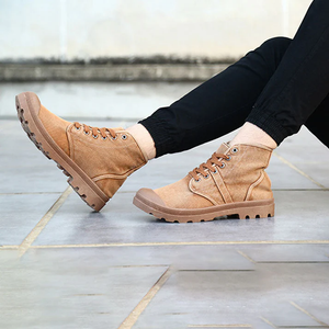 YM Canvas Ankle Sneakers