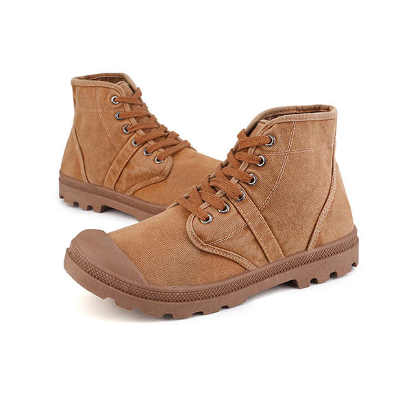 YM Canvas Ankle Sneakers