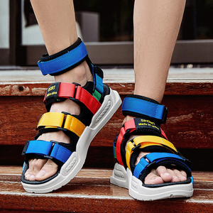 Colorful Open-Toe Sandals