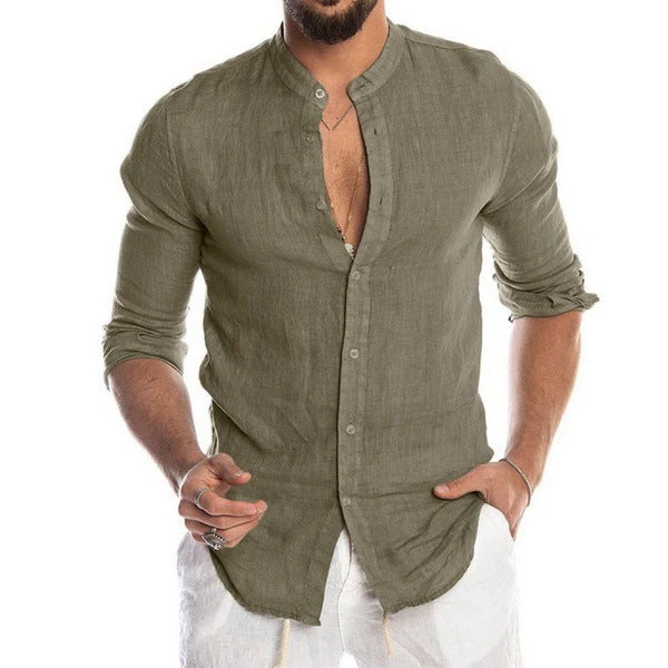 Long Sleeve Linen Shirts