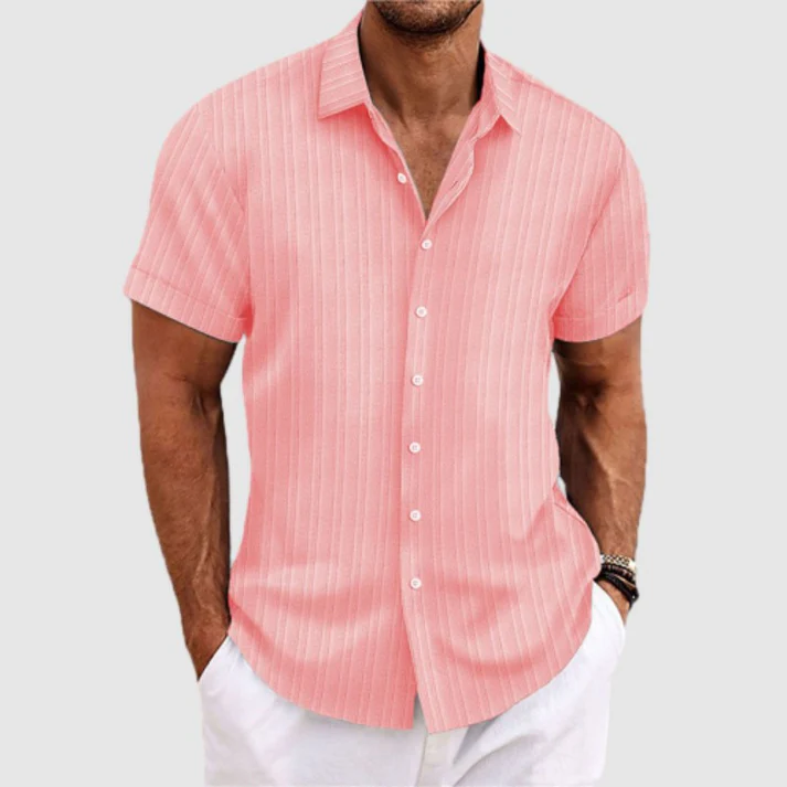 Men's Loose Short-Sleeved Shirts