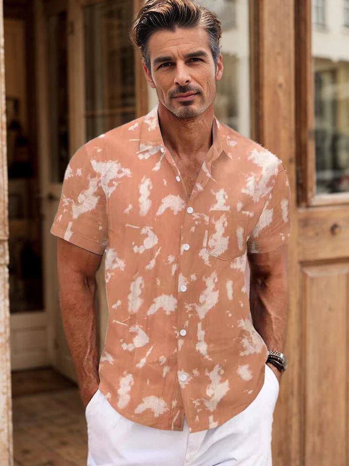 Tie Dye Cotton Shirts