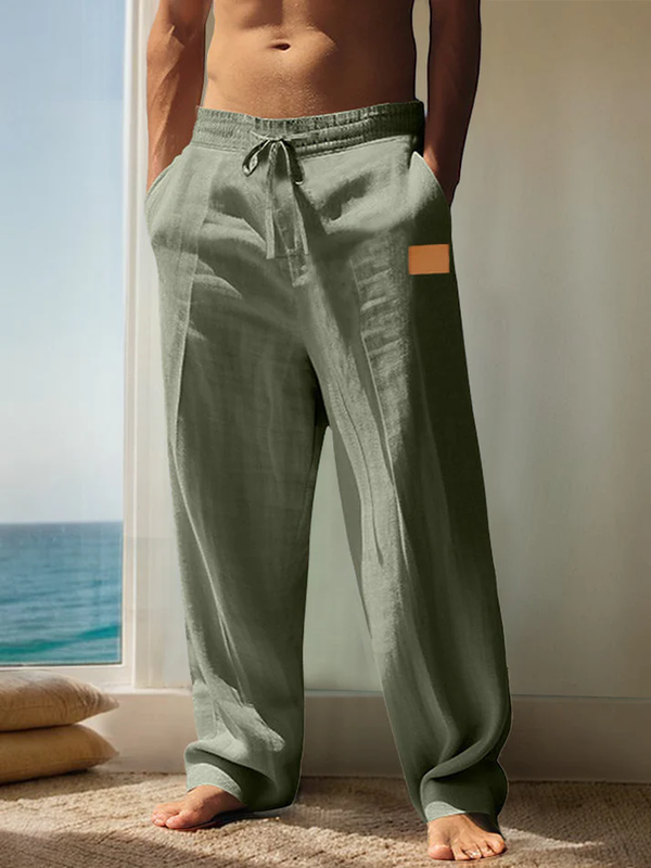 Casual Breathable Cotton Pants