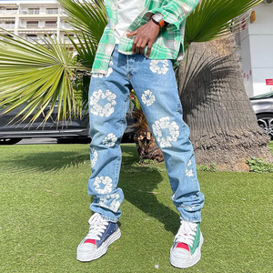 Cotton Flower Jeans