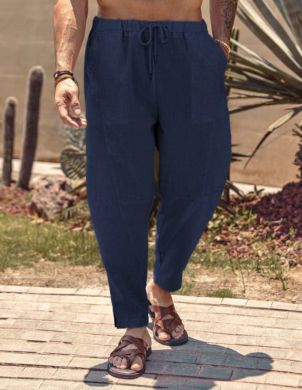 Linen Style Beach Pants