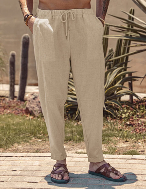 Linen Style Beach Pants