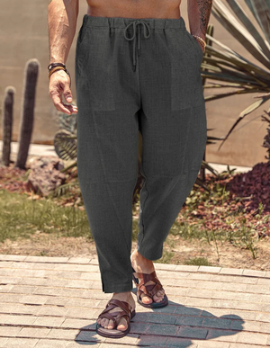 Linen Style Beach Pants