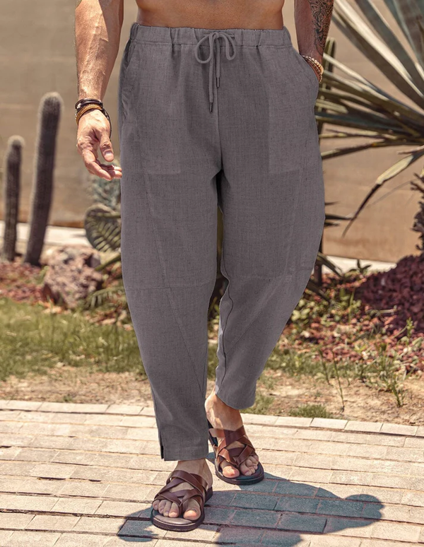 Linen Style Beach Pants