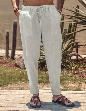 Linen Style Beach Pants