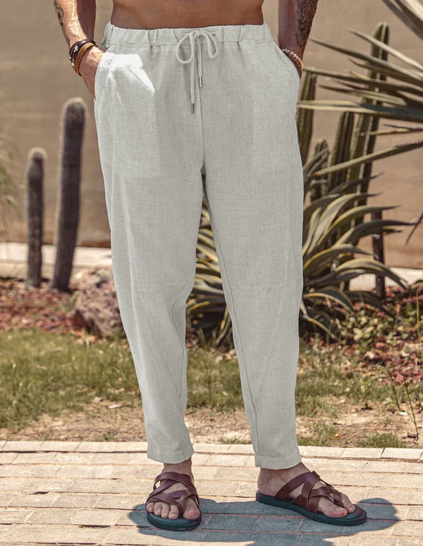 Linen Style Beach Pants