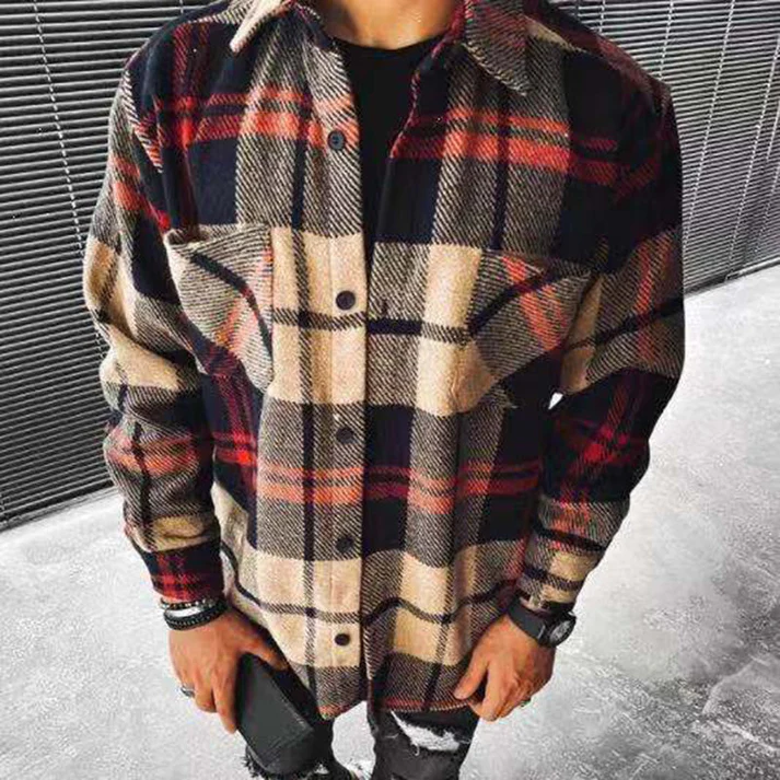 YM Plaid Flannel Shirt