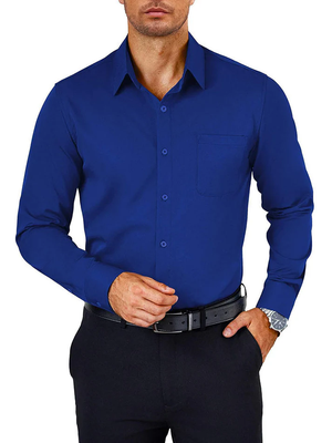 Wrinkle Free Button Down Dress Shirt