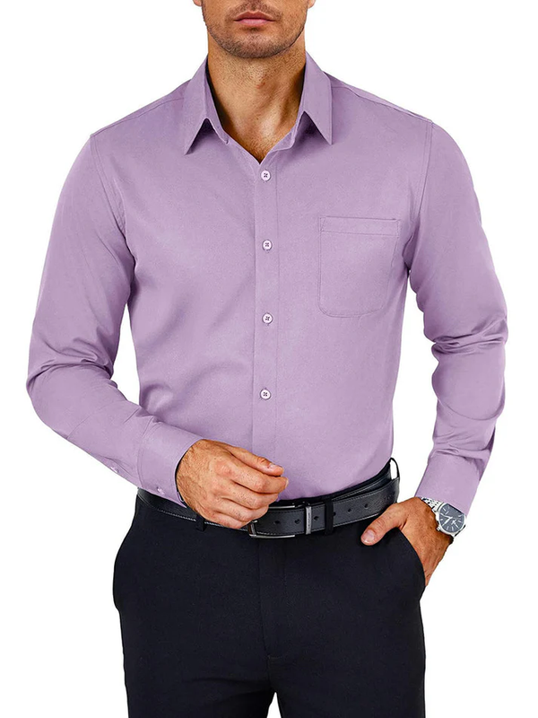 Wrinkle Free Button Down Dress Shirt