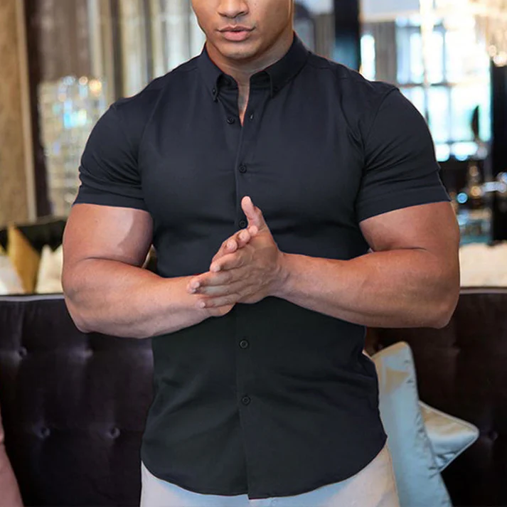 Essential Muscle Fit Dress Shirt