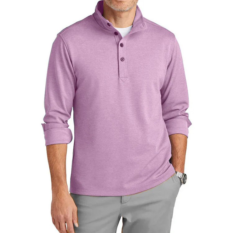 Men's Basic Vintage Long Sleeve Sweatshirt