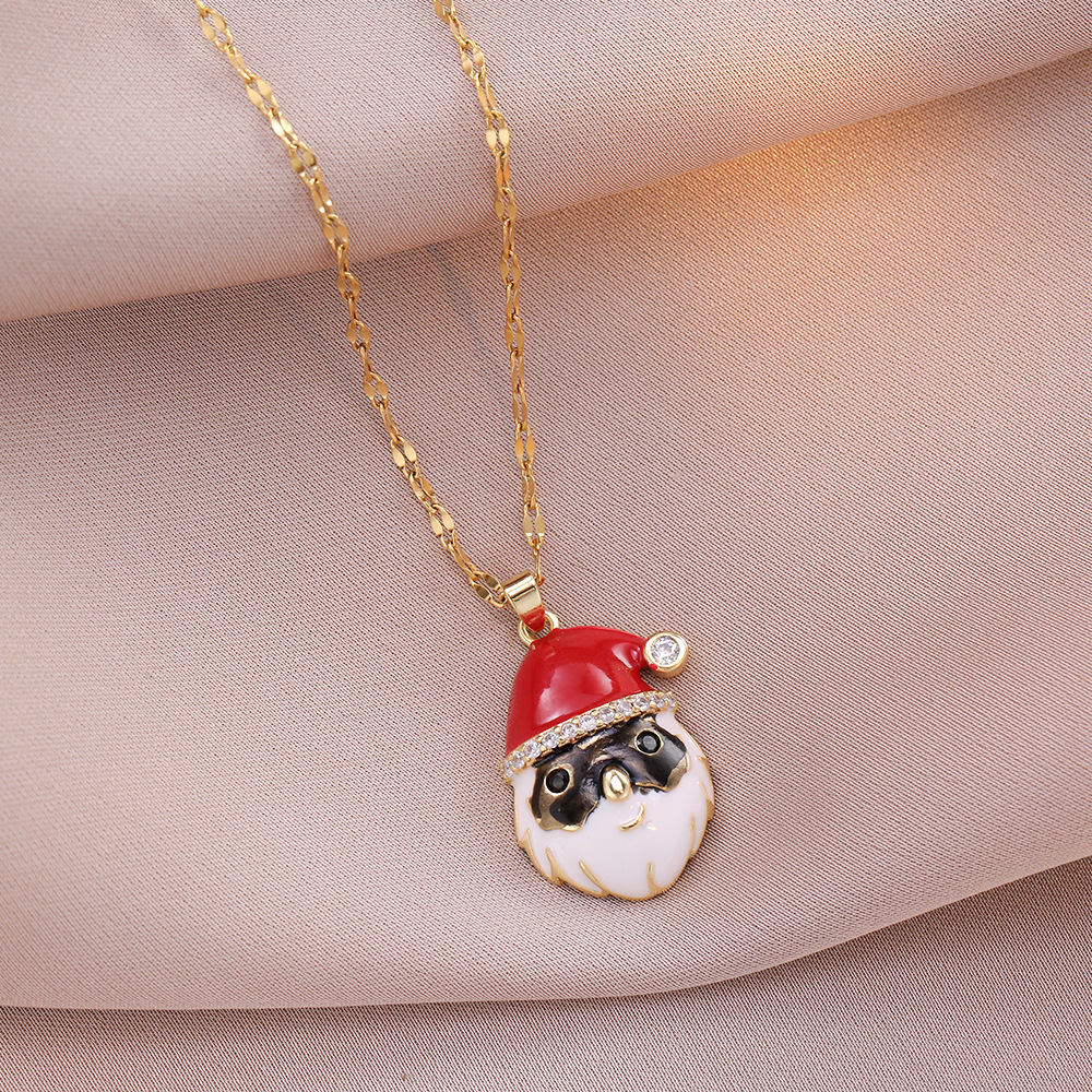Wish-Granting Christmas Tree Pendant Necklace