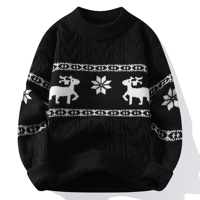 Christmas  Reindeer Pullover Knit Sweaters