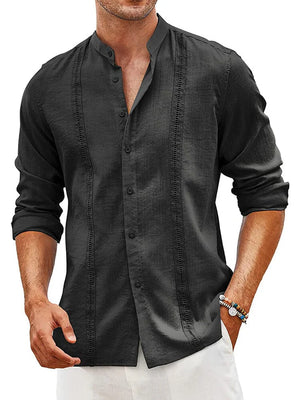 Embroidered Guayabera Linen Shirts