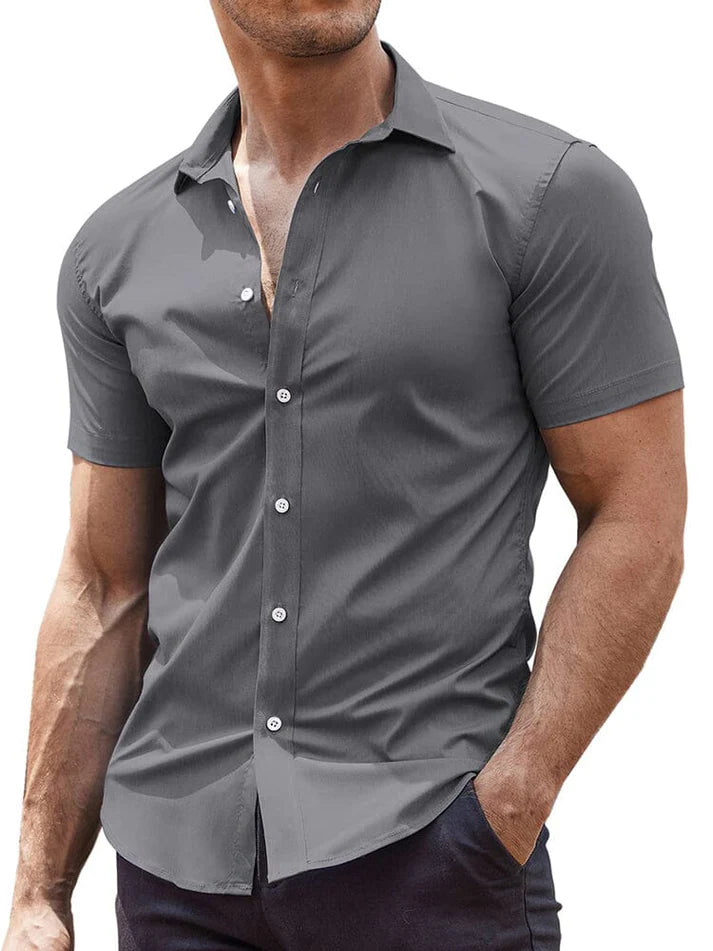 Classic Stretchy Business Shirts